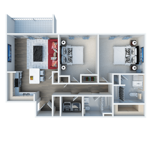 Belton Floor Plan at The Legend, Texas, 76712